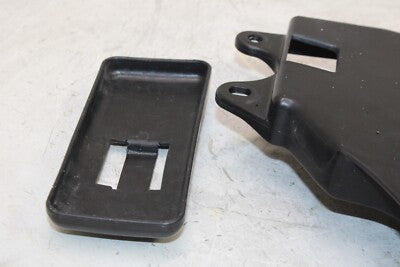 1981 HONDA CX500C OEM PLASTIC TOOL BOX TRAY HOLDER COVER SET