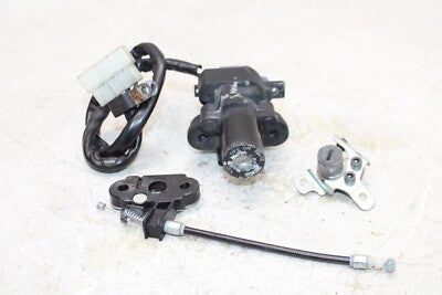 2015 KAWASAKI NINJA 300 EX300B ABS OEM IGNITION LOCK SET W/ SEAT LOCK !NO KEY!
