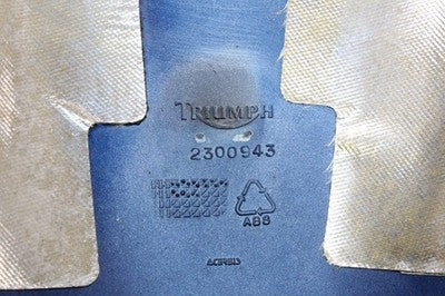1997 TRIUMPH TROPHY 900 OEM FRONT LOWER BELLY FAIRING COVER