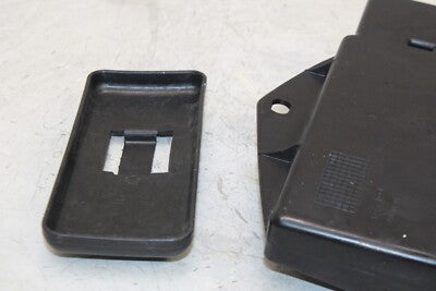 1981 HONDA CX500C OEM PLASTIC TOOL BOX TRAY HOLDER COVER SET
