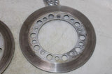 84-85 HONDA SHADOW 700 VT700C OEM FRONT LEFT RIGHT BRAKE ROTORS DISCS