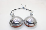 88-97 YAMAHA VIRAGO 750 XV750 OEM FRONT LEFT RIGHT TURN SIGNALS LIGHT INDICATORS