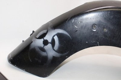 2004 HONDA SHADOW AERO 750 VT750C OEM REAR BACK WHEEL FENDER MUD GUARD