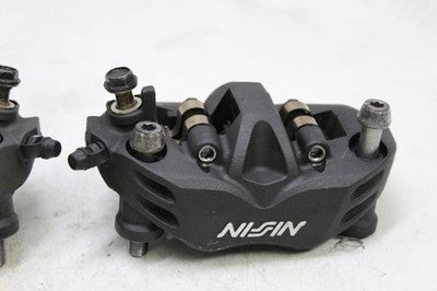 2009 KAWASAKI NINJA ZX6R OEM RIGHT LEFT FRONT BRAKE CALIPER SET PAIR CALIPERS