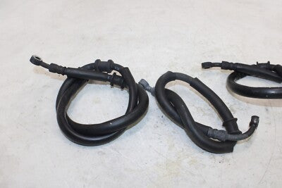 2009 YAMAHA FZ6R OEM FRONT BRAKE CALIPER HOSES LINES W REAR HOSE