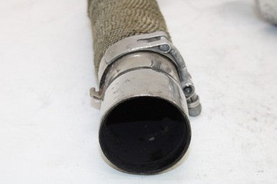 1994 YAMAHA YZF750R EXHAUST PIPE MUFFLER SLIP ON CAN SILENCER W MIDPIPE