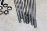 13-17 KAWASAKI NINJA 300 EX300A OEM ENGINE MOUNTING BOLTS HARDWARE MOTOR SCREWS