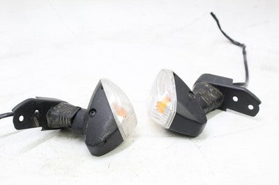 08-18 KAWASAKI KLR650 OEM REAR LEFT RIGHT TURN SIGNALS LIGHT INDICATORS