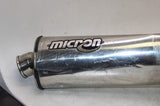 2000 SUZUKI GSXR 750 EXHAUST PIPE MUFFLER SLIP ON CAN SILENCER MICRON