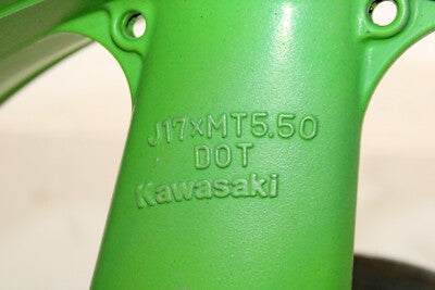 91-95 KAWASAKI NINJA ZX7 ZX750J OEM REAR BACK WHEEL RIM