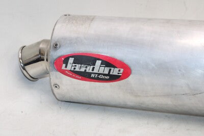 04-06 SUZUKI GS500F EXHAUST PIPE MUFFLER SLIP ON CAN SILENCER JARDINE