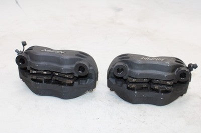 07-08 KAWASAKI NINJA ZX6R OEM RIGHT LEFT FRONT BRAKE CALIPER SET PAIR CALIPERS