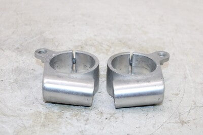 1991 KAWASAKI NINJA ZX7 ZX750J OEM CLIP ON CLAMPS BRACKET PAIR SET