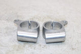 1991 KAWASAKI NINJA ZX7 ZX750J OEM CLIP ON CLAMPS BRACKET PAIR SET