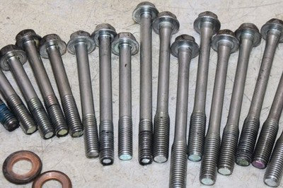 06-09 SUZUKI GSXR 750 OEM ENGINE MOUNTING BOLTS HARDWARE MOTOR SCREWS