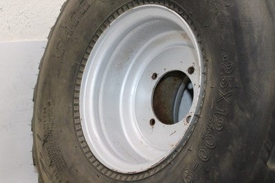 1997 HONDA FOURTRAX 300 TRX300FW 4X4 OEM LEFT REAR WHEEL RIM W TIRE