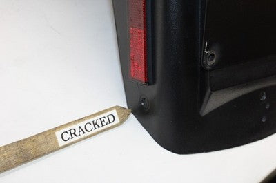 1997 TRIUMPH TROPHY 900 OEM TAIL FENDER HUGGER W COOLANT TANK