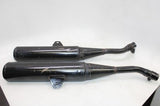 92-05 KAWASAKI NINJA 250R EX250F OEM EXHAUST PIPE MUFFLER SLIP ON CAN PAIR