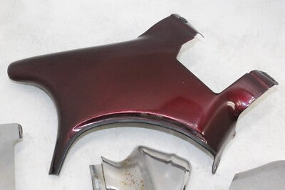 2004 HONDA SHADOW VLX 600 OEM FRONT UPPER FAIRING MISC COVERS BRACKETS