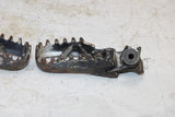 1992 KAWASAKI KX250 OEM LEFT RIGHT FOOT RESTS PEGS