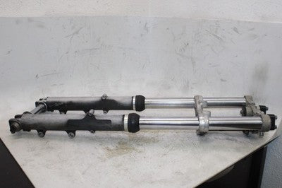 1987 BMW K100RS OEM COMPLETE FRONT END FORKS SUSPENSION HANDLEBARS TRIPLE TREE