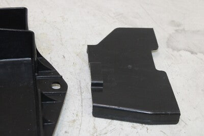 1981 HONDA CX500C OEM PLASTIC TOOL BOX TRAY HOLDER COVER SET
