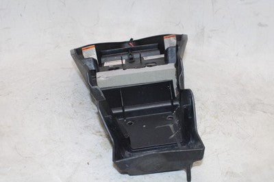 2011 APRILIA DORSODURO 750 OEM REAR BACK TAIL UNDERTAIL BATTERY TRAY PLASTIC