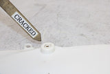 90-95 KAWASAKI KX250 OEM FRONT PLATE NUMBER COVER FAIRING COWL