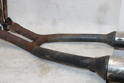 1992 SUZUKI KATANA 600 GSX600F OEM FULL EXHAUST SYSTEM HEADERS PIPE MUFFLER
