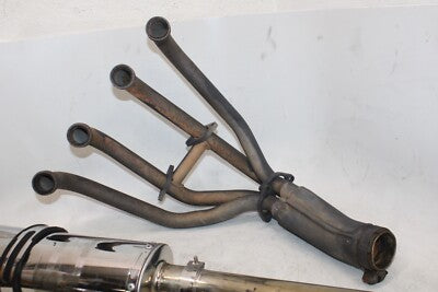 2006 SUZUKI KATANA GSX750F OEM FULL EXHAUST SYSTEM HEADERS PIPE MUFFLER DELKEVIC