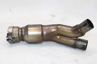 04-06 YAMAHA YZF R1 OEM EXHAUST MIDPIPE MID MIDDLE PIPE