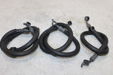 2008 KAWASAKI NINJA 650R OEM FRONT BRAKE CALIPER HOSE LINE W REAR HOSE