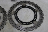 17-25 KAWASAKI NINJA 650 EX650 OEM FRONT LEFT RIGHT BRAKE ROTORS DISCS