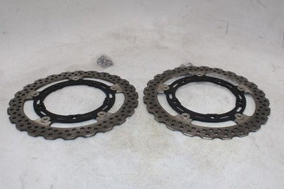 17-25 KAWASAKI NINJA 650 EX650 OEM FRONT LEFT RIGHT BRAKE ROTORS DISCS