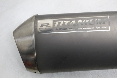 05-06 SUZUKI GSXR 1000 OEM EXHAUST PIPE MUFFLER SLIP ON CAN SILENCER