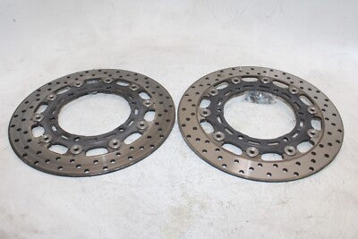 1997 YAMAHA YZF1000R OEM FRONT LEFT RIGHT BRAKE ROTORS DISCS