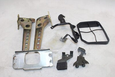2006 SUZUKI BURGMAN AN400 OEM REAR SWINGARM BACK SUSPENSION MISC BRACKETS MOUNTS