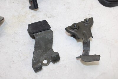 2006 SUZUKI BURGMAN AN400 OEM REAR SWINGARM BACK SUSPENSION MISC BRACKETS MOUNTS