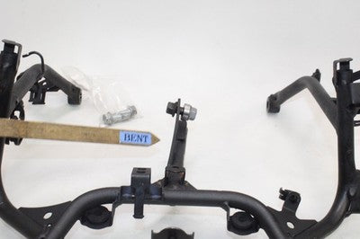 18-23 KAWASAKI NINJA 400 EX400 OEM UPPER FAIRING MIRROR GAUGES STAY BRACKET