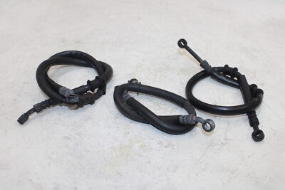 2009 YAMAHA FZ6R OEM FRONT BRAKE CALIPER HOSES LINES W REAR HOSE