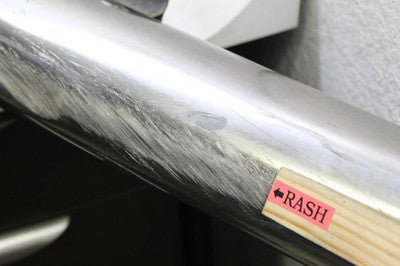 1994 SUZUKI KATANA 600 GSX600F OEM LEFT EXHAUST PIPE MUFFLER SLIP ON SILENCER