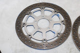 97-98 SUZUKI GSXR600 OEM FRONT LEFT RIGHT BRAKE ROTORS DISCS
