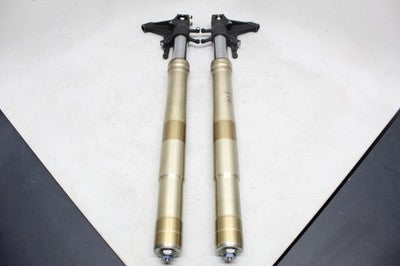06-07 SUZUKI GSXR 600 OEM FRONT FORKS SHOCK SUSPENSION SET PAIR