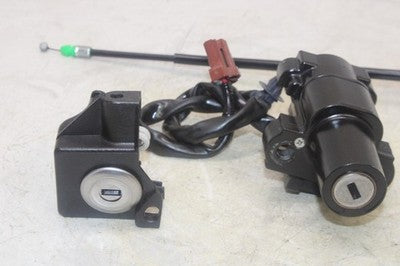 14-16 HONDA CBR650F OEM IGNITION LOCK SET W/ SEAT LOCK !NO KEY!