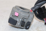 06-08 KAWASAKI NINJA 650R EX650A OEM LEFT CLIP ON HANDLE HORN SIGNALS SWITCH