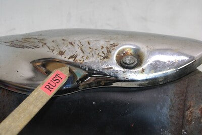 2009 GENUINE SCOOTER BUDDY 125 OEM EXHAUST PIPE MUFFLER SLIP ON CAN SILENCER