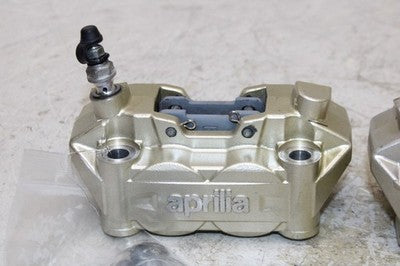 2011 APRILIA DORSODURO 750 OEM RIGHT LEFT FRONT BRAKE CALIPER SET PAIR CALIPERS