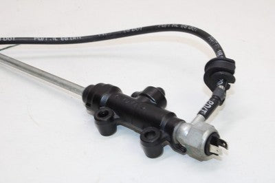 1997 TRIUMPH TROPHY 900 OEM REAR BACK BRAKE MASTER CYLINDER W BRAKE LINE