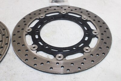 00-03 YAMAHA YZF R1 OEM FRONT LEFT RIGHT BRAKE ROTORS DISCS