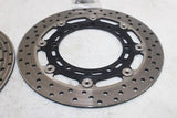 00-03 YAMAHA YZF R1 OEM FRONT LEFT RIGHT BRAKE ROTORS DISCS